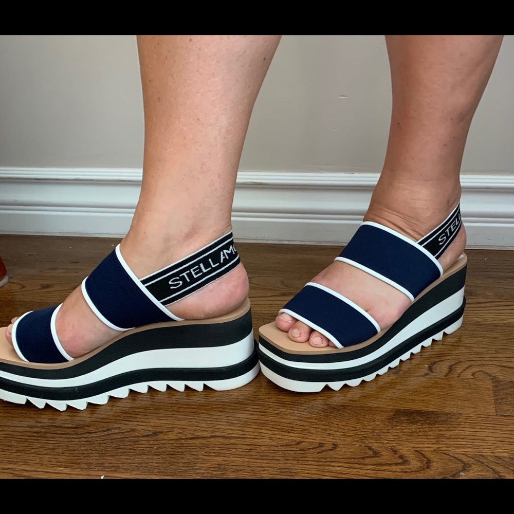 Stella McCartney NWOT platform slingback Sneak - Picture 16 of 16